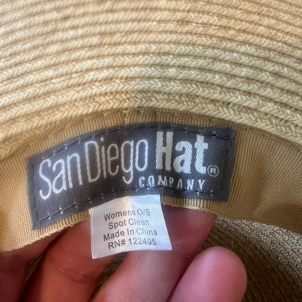 San Diego Hat Company Large Woven Sun Hat - Picture 9 of 9